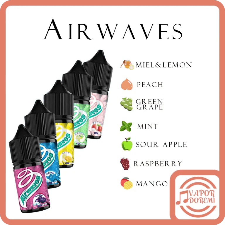 Airwaves 電子煙油 | 【超涼勁爽】口香糖系列 30ml /35mg裝 |註油小煙主機專用:圖片 2
