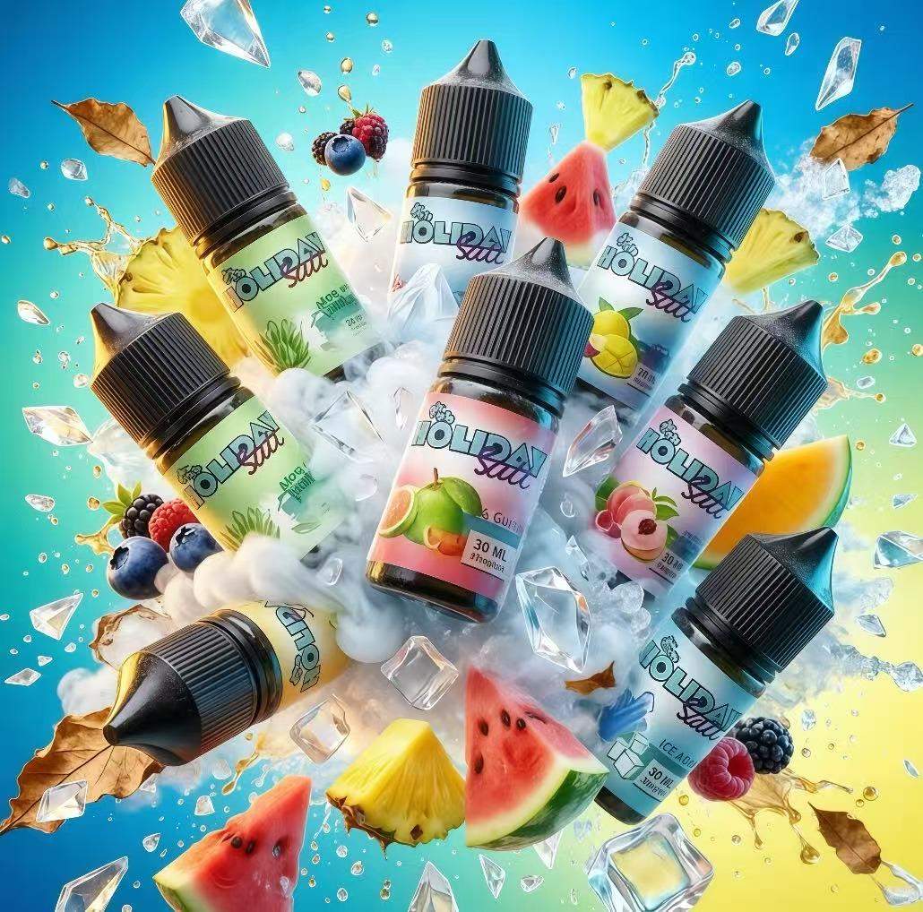 HOLIDAY SALT 假日鹽煙油 30ml|高品質小煙油,多元冰感果香體驗,順滑口感,台灣現貨