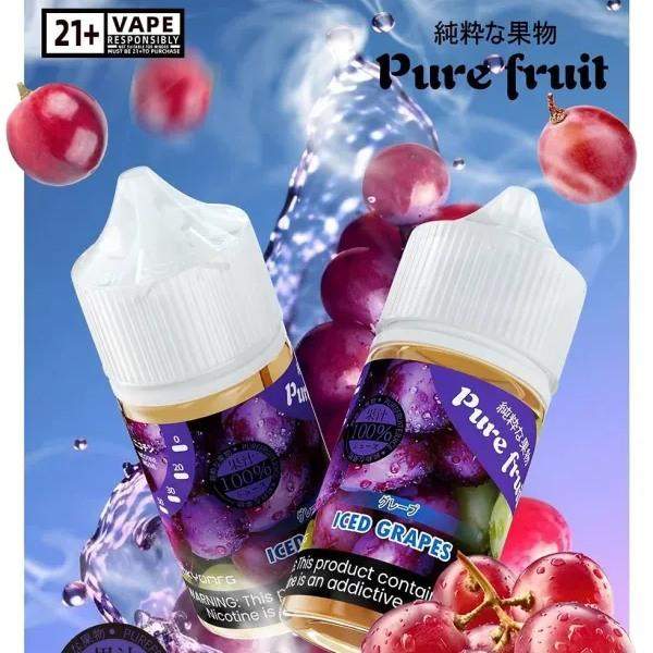 Pure Fruit 純粹果物煙油 30ml|15款日本天然萃取果香尼古丁鹽|小煙注油首選:圖片 2