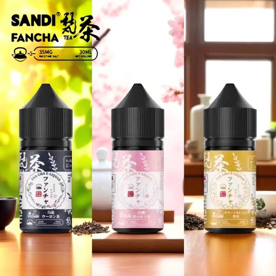 SANDI FANCHA 梵茶煙油 30ml|日本原裝進口茶味丁鹽,還原十款經典茶香,口感醇厚清新不膩:圖片 3