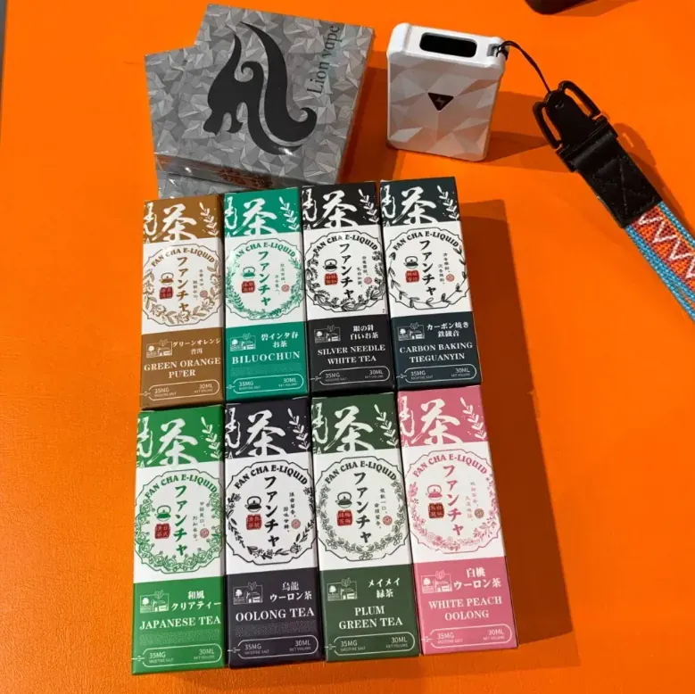 SANDI FANCHA 梵茶煙油 30ml|日本原裝進口茶味丁鹽,還原十款經典茶香,口感醇厚清新不膩